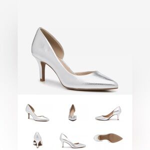 Kelly & Katie Satela Pump Silver Size 9